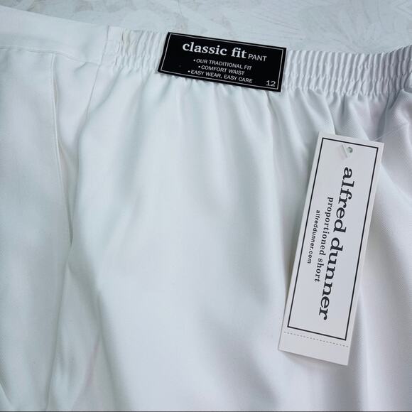 Alfred Dunner Ship Shape Classic Fit Pants SHORT NWT - Picture 5 of 6